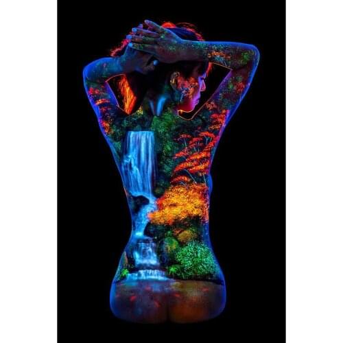 Full square/round Embroidery 5D DIY diamond painting Back view girl 3D Cross stitch kits mosaic wall stickers