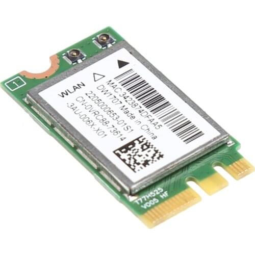 300M Wireless Bluetooth NGFF WIFI Card For Dell DW1707 VRC88 Qualcomm QCNFA335