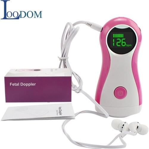 Household Fetus-Voice Meter Pregnant Women Household Monitoring Fetal Heart and Fetal Movement Testing Instrument Monitoring