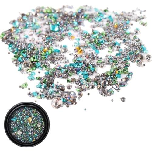 Colorful Crystals Nail Art Rhinestone Stones Decoration Craft Jewelry DIY