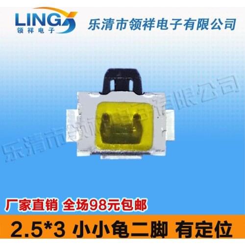 2.9 * 3.9 small tortoise two feet positioning miniature switch button turtle TS-014 type switch