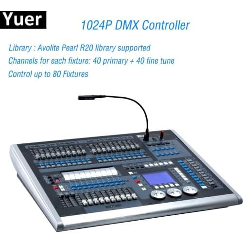 NEW Dj Equipment King kong 1024P DMX Controller Moving Head Lighting Console dmx512 Computer Disco Stage Lights Controller