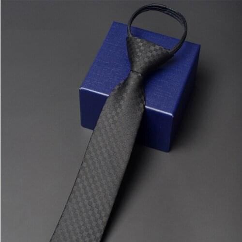 Brand New Mens 5CM Slim Tie High Quality Fashion Formal Skinny Neck Tie for Men Business Work Ties Classical Black Neckties