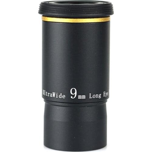 Datyson 9mm Telescope Eyepiece 66 Degree Ultra Wide Angle Fully Mutil Coated 1.25 Inch Ports Offer 6mm 15mm 20mm to Choose