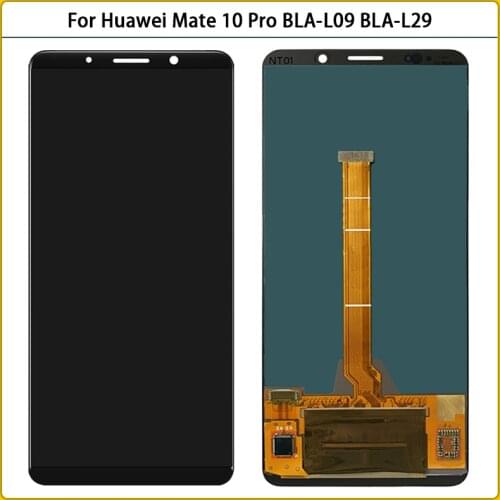 Original 6.0'' For Huawei Mate 10 Pro LCD Display Touch Screen Digitizer Assembly BLA-L09 BLA-L29 BLA-AL00 LCD Screen Replac