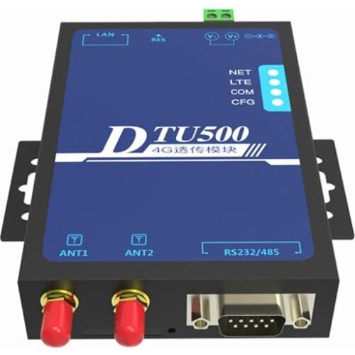 Serial Server DTU500 Industrial DTU Module 485 to 4G Wireless to RS485 4G to Serial Port 232