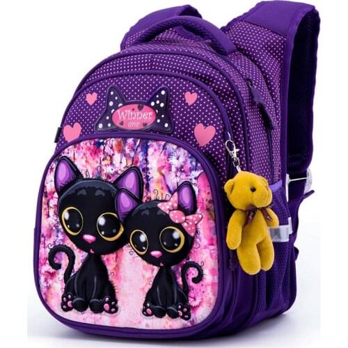 High Quality School Bags For Girls Orthopedic Backpack Kids Backpacks schoolbags Primary School backpack Kids Satchel mochila