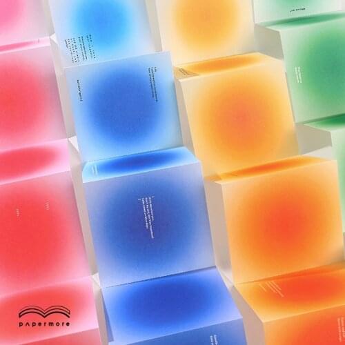 Aesthetic Folding Notepad Note Paper Diary Scrapbooking Material Cute Things Korean Decor Memo Pad Stationery For School 2021