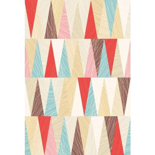 VinylBDS Photographic Background Colored Triangle Studio Photo Backdrop For Children Photo Background Backdrop