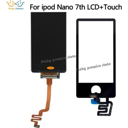 AAA quality LCD display touch screen with LCD digitizer assembly For Ipod nano 7 7th,Free Tools