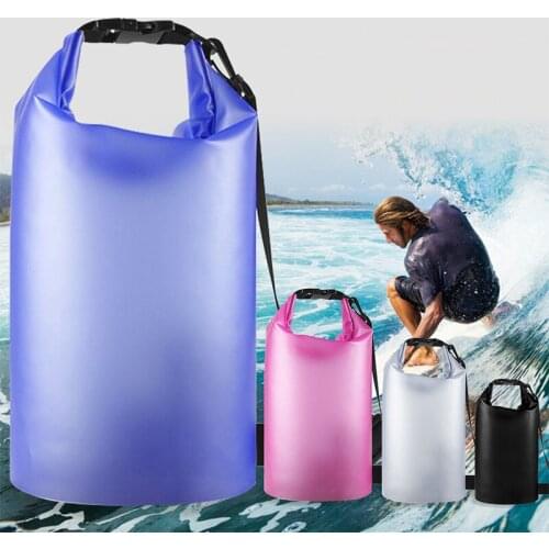 1Pc Portable Waterproof Bucket Dry Bag Outdoor Beach Swimming Diving Phone Storage Pouch