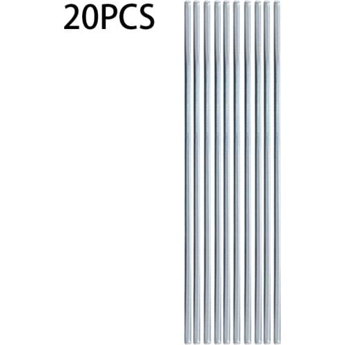 20/50Pcs Low Temperature Easy Aluminum Welding Rods Weld Bars Cored Wire 1.6X500mm Rod Solder For Soldering Aluminum Welding