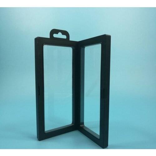 100pcs Acrylic Suspended Floating Necklace Jewellery Display Case Box Hanging Stand Holder Gift Jewelry Organizer ZA5566