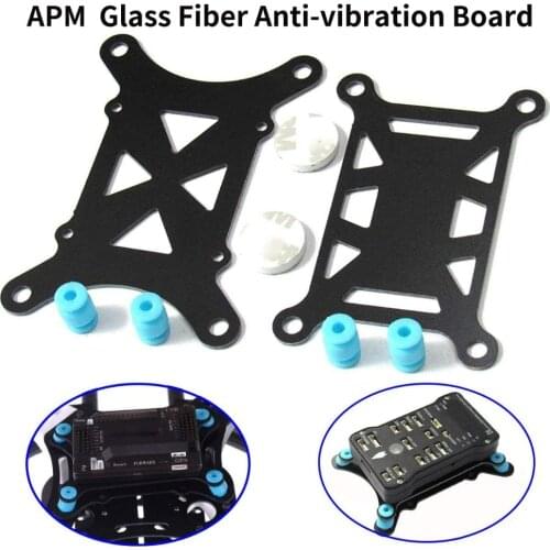 APM Glass Fiber Board Anti-vibration Damping Plate Mount for Quad APM2.6 APM2.8 Pixhawk PX4 Flight Controller