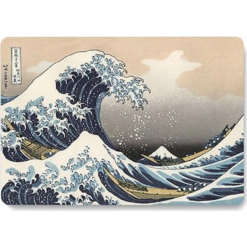 The Great Wave Off Kanagawa Laptop Case For Apple MacBook Pro Retina Air 12 13.3 15inch,for new Air/ Pro 16 inch cover shell