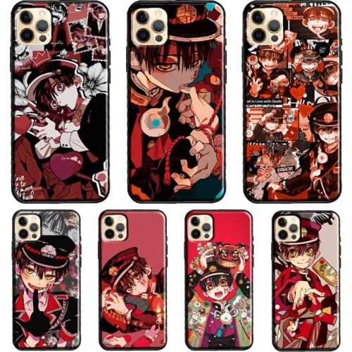 Yugi Tsukasa Toilet Bound Hanako kun Funda Case For iPhone X XR XS MAX 12 Mini 11 Pro Max 5S 6S 8 7 Plus SE 2020 Cover Shell