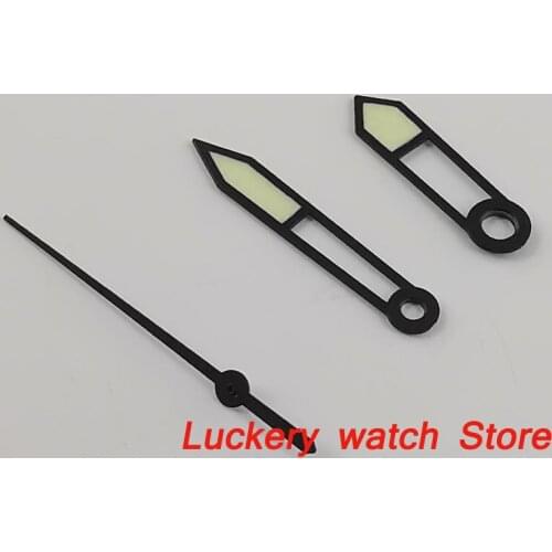 Parnis black watch hand fit for Miyota 8215 821A ;MingZhu dg2813/3804 Automatic Movement-Z36