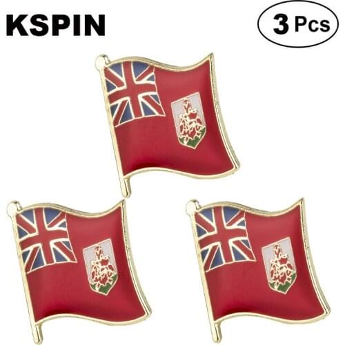 Bermuda Lapel Pin Brooches Pins Flag badge Brooch Badges