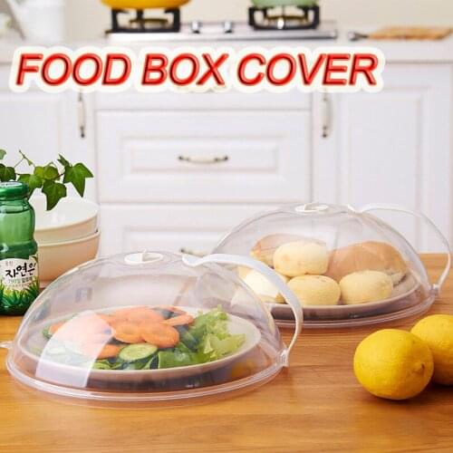 Food Cover Professional Microwave Cover Anti Sputtering Food Cover With Handle Heat Resistant Lid Transparent Cover For Food