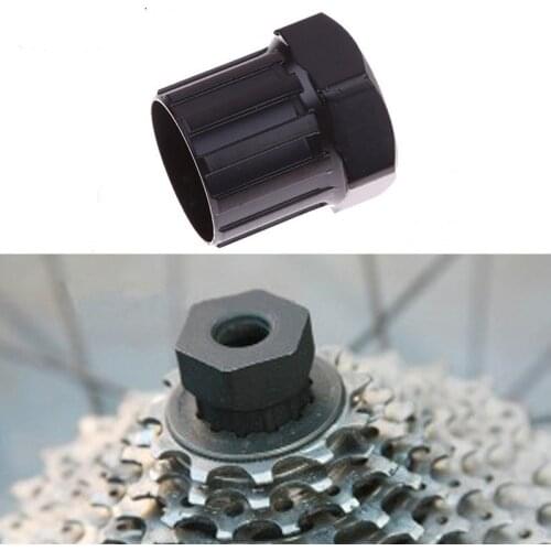 Hot Sale Bike Bicycle Cassette Flywheel Freewheel Lockring Remover Removal Repair Tool 12 teeth 6 pin screw shaped accessories 6