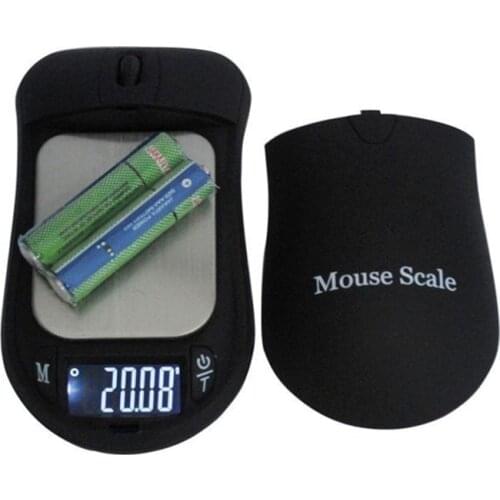 Mini Mouse Shape Pocket Jewelry Scales Precision 200g 0.01g Portable Digital LCD Gram Scale Balance Weight Measure Device Tools