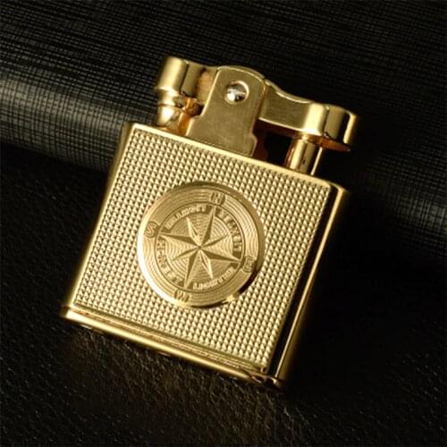 Honest Kerosene Cigarette Lighter For Smoking Retro Oil Petrol Refillable Flint Fire