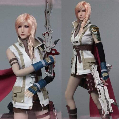 1/6 Lightning Girl Head Clothes Set FIGURECOSER COS002 12'' Figure Accessory without Body Collection