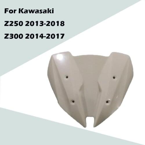 For Kawasaki Z250 2013-2018 Z300 2014-2017 Motorcycle Accessories Wind Shield ABS Injection Fairing
