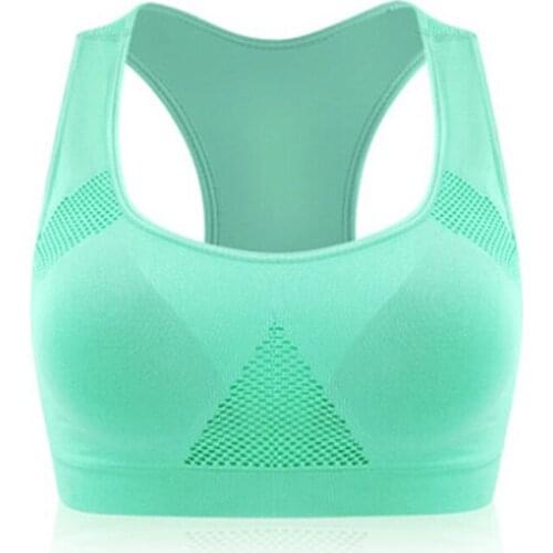 New Arrival Sport Bra Straps Seamless Padded Bra Stretch Fitness Tank Top Vest Womens Running Tanks Cross Back Bras Push Up Bra