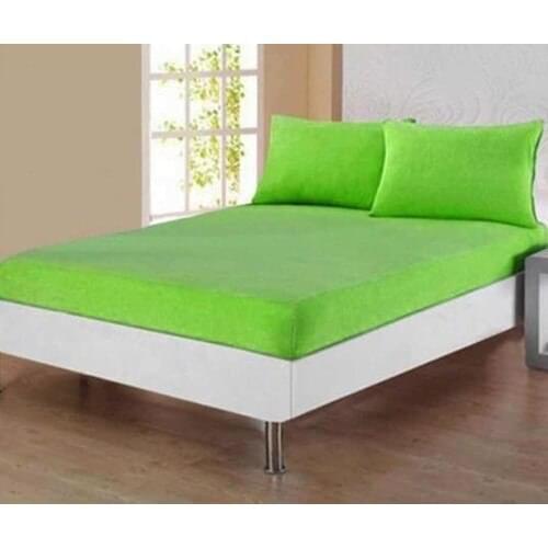 Bed sheets Single Person Green Bed Linen Home Bed Cover Bed Sheet Set Incase Bedroom Sets