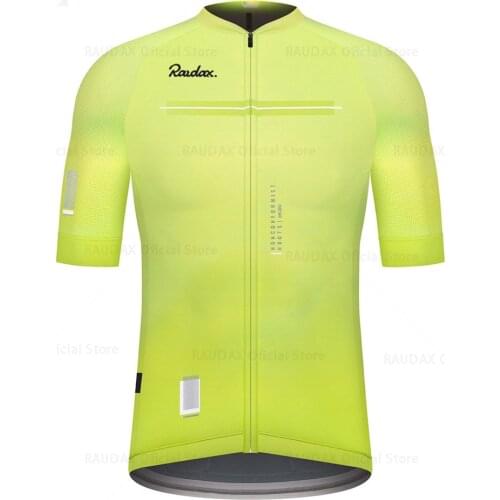 RAPHAFUL Men 2021 Cycling Jackets Pro Team Summer Cycling Jersey MTB Roupa Ciclismo Masculino Bicycle Shirts Motocross