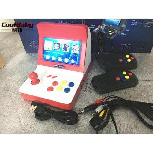 Retro Arcade Video Game Console 16GB Memory 4.3" Portable Handheld Game Player With Built-in 3000 Classic Games TV game arcade