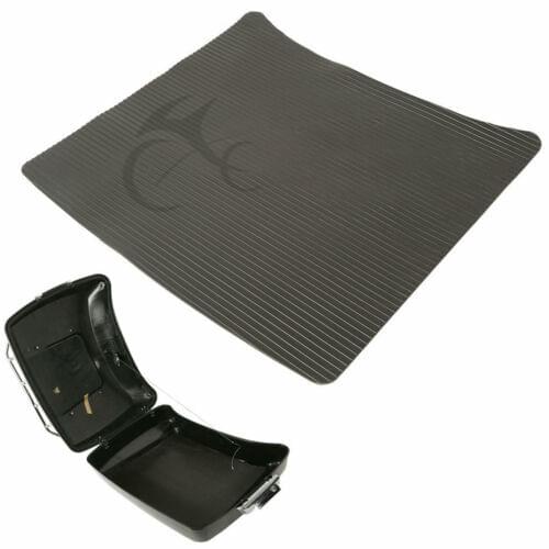 Motorcycle Rubber Mat Insert Trunk For Harley Touring Tour Pack Road King Street Glide Electra Glide 2014-2020