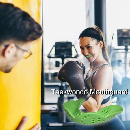 Sports Mouth Guard Soft EVA Safety Teeth Protector Professional Mouthguard Sports Accessories For Boxing Football Basketball