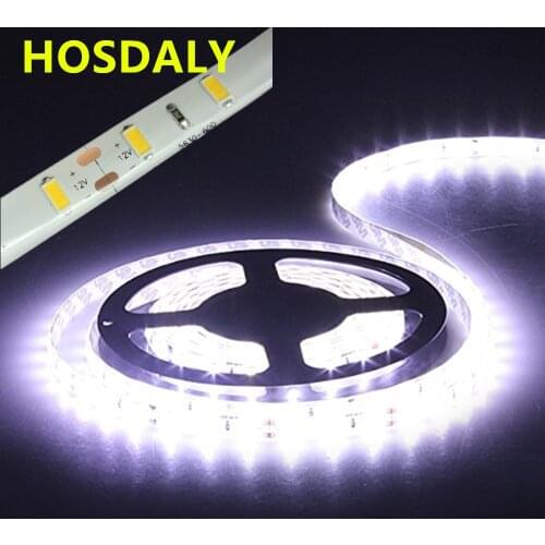 Led strip light 5630 waterproof ip65 DC 12v 300led 5m cold white warm white red green blue 3000K 6500K bright like 5730 tape