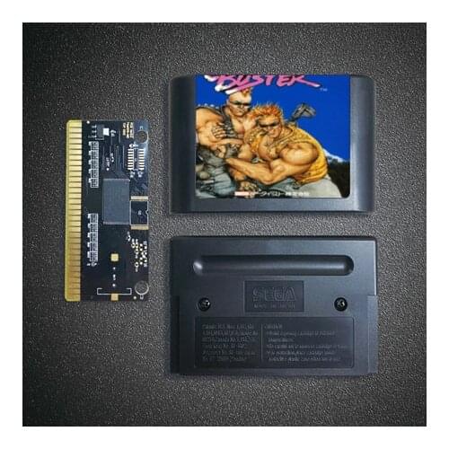 Crude Buster - 16 Bit MD Game Card for Sega Megadrive Genesis Video Game Console Cartridge