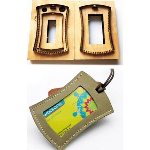 Japan Steel Blade Handmade Leather Knife mold badge set Leathercraft Hollow Punch emplate DIY Hand Leather Tools Cutting Dies