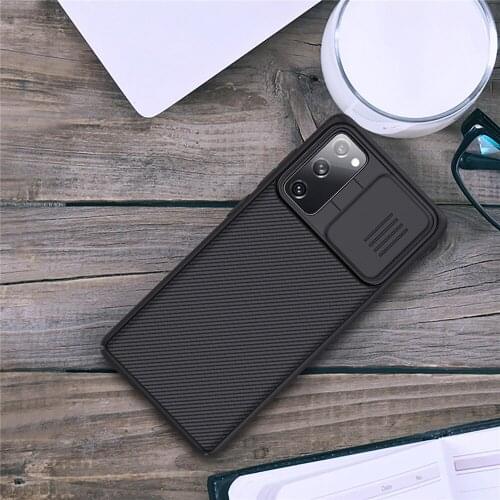 Phone Protective Case Back Shell Camera Lens Slide Protect Cover for Samsung Galaxy S20 FE 2020 Phone Accessories