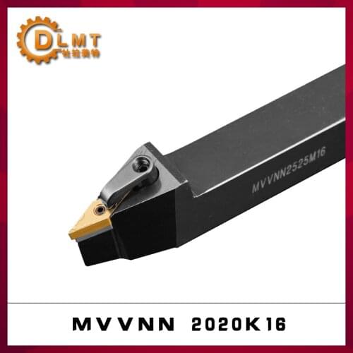 1pcs MVVNN Turning tool bar MVVNN2020K16 Special cylindrical tool bar for lathe CNC machining center