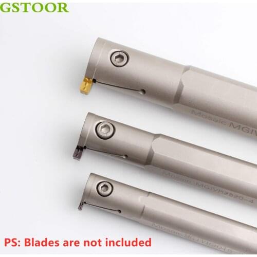 1PC MGIVR3125 MGIVL3125 1.5mm 2mm 2.5mm 3mm 4mm 5mm Internal Grooving Tool Arbor CNC Lathe Cutter MGMN Slotting Inserts Arbor
