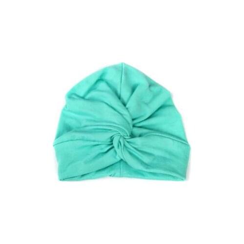 10pcs Wholesale Girls Soft Cotton Turban Cross Knot Cap Beanie Hat Bohemian India Hat Winter Kids Caps Free Shipping