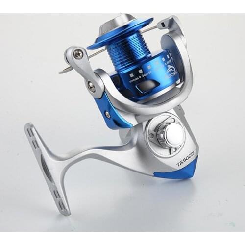 12 Ball Bearings Foldable Handle Left/Right Hand Fishing Rocker Spinning Reel