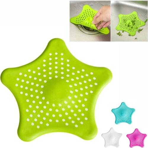 4PCS/SET Sink Strainer Anti-clogging Drain Plugs Kitchen Sink Filter Bathroom Floor Drain Cover Shower Drain Hair Catcher