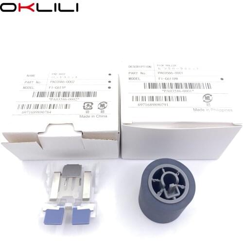 5 X PA03586-0001 PA03586-0002 Consumable Pick Roller Pad Assy Assembly Pickup Separation for Fujitsu S1500 S1500M fi-6110 N1800