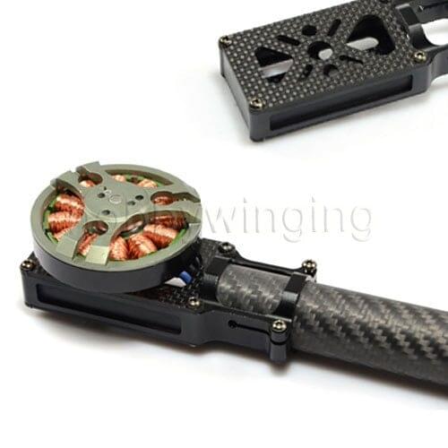 CNC Aluminum Alloy Motor Mount Holder for Quadcopter Multicopter 25mm Tube Arm