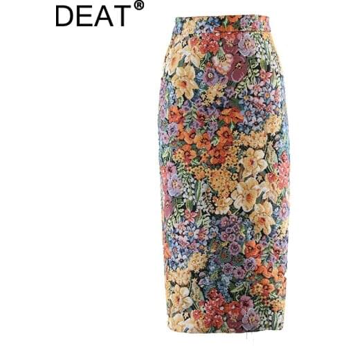 DEAT Slit Pencil Skirts