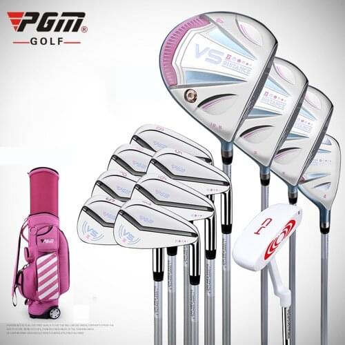 PGM VS II Womens Golf Complete Set 1 Golf Standard Ball Bag & 12 Golf Right Handed Clubs