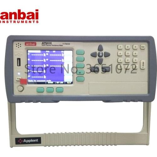 AT5108 Multi-channel DC Low Resistance Tester with 8 Channels