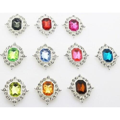 Fashion shiny Sewing Decorative Buttons 10pcs / set handmade crafts gorgeous clothing wedding festival creative design