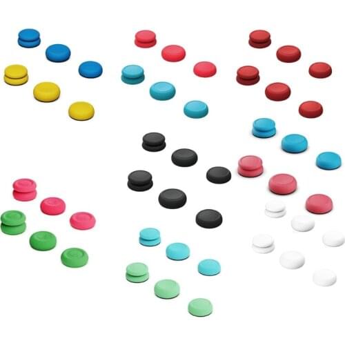 Skull & Co. Thumb Grip Set FPS CQC Joystick Cap Thumbstick Cover for Nintend Switch Joy Con Joy-Con Controller M5TD